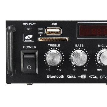 Wzmacniacz HiFi radio pilot 600W BT USB 12V/230V [23010000749]